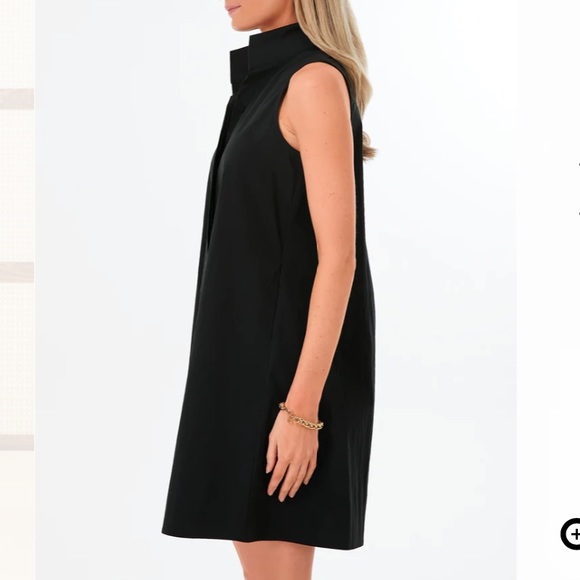 Black Sleeveless Charlie Dress - Picture 4 of 12